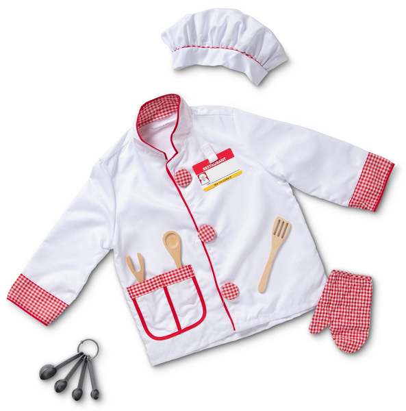 Melissa &amp; Doug Chef Costume Role Play Set