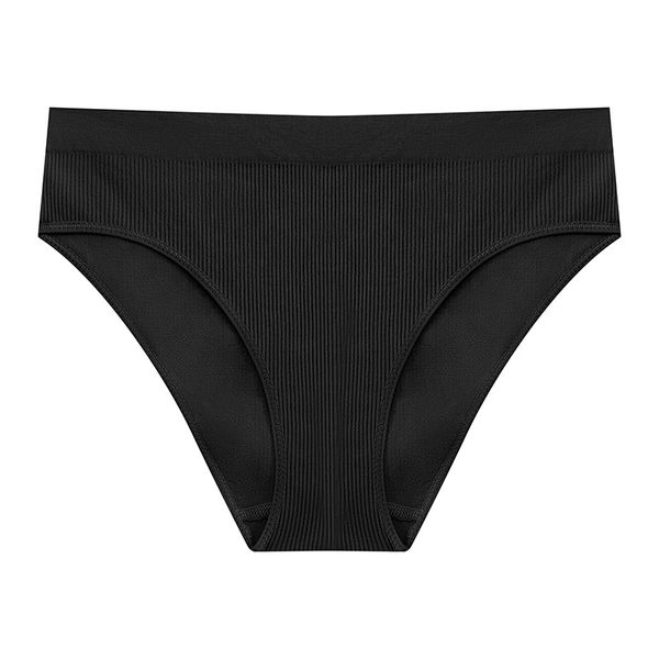 New Cotton Breathable Underwear Low-Rise Plus Size Briefs 2-Pack