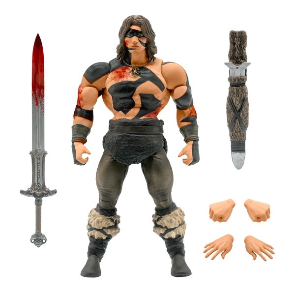 Conan The Barbarian Ultimates WV3 War Paint Conan Figure