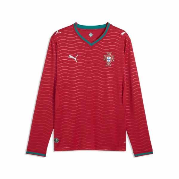 Puma Portugal Home Jersey 2026 Long Sleeve