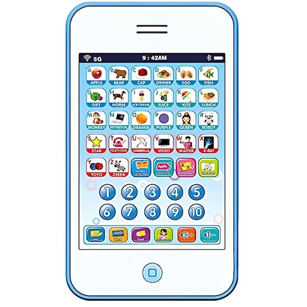 Toy Phone With Touch And Sounds - Educational Toy For Children, 3 Years+