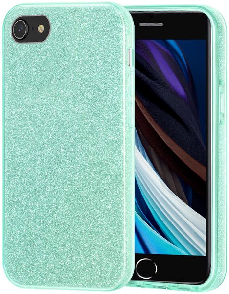 Tekron Glitter Sparkle Bling Case for iPhone SE / 8 / 7 - Green