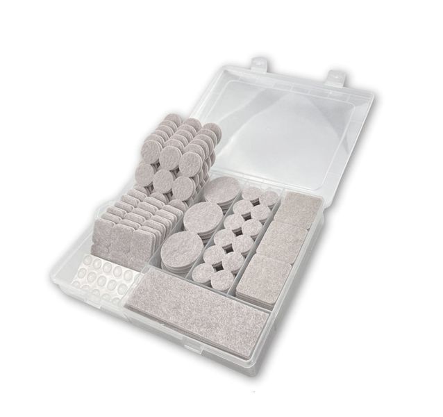 258 Piece Self Adhesive Felt Furniture Pad Chair Leg Pads Floor Protectors