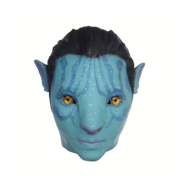 Full Head Latex Avatar Mask