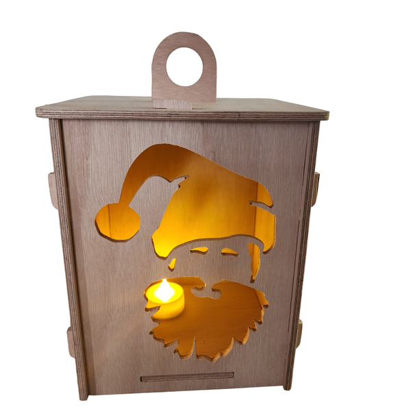 Christmas Lantern - Santa Claus
