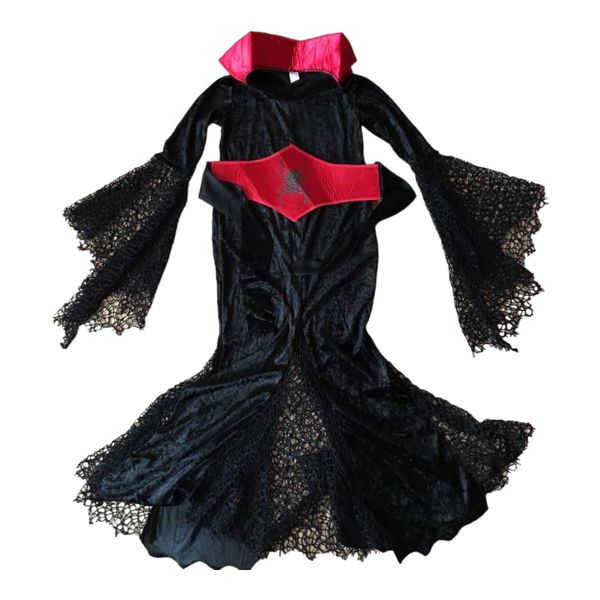 Black Lace Vampire Dress