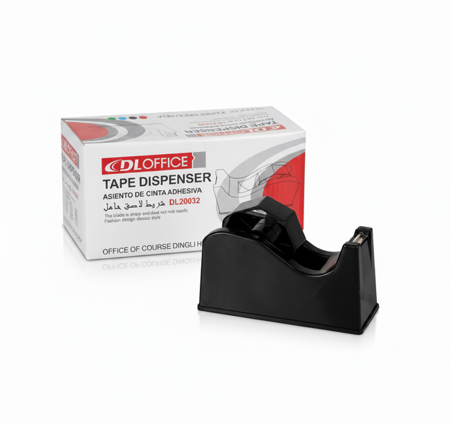 DL Office Compact Tape Dispenser for Office and Craft Use