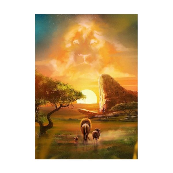 A new Journey Begins Simba, Timon and Pumbaa - A1 poster