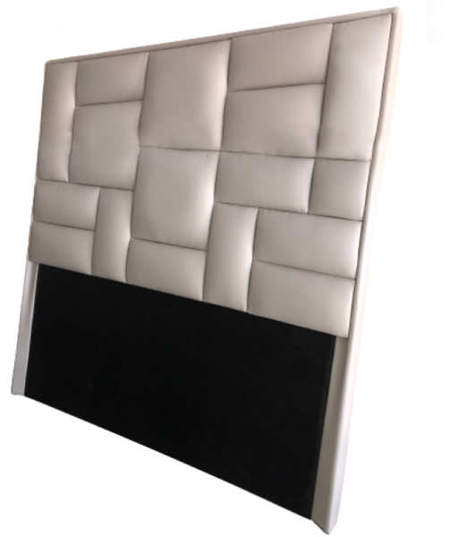 Cream Headboard Double Size image