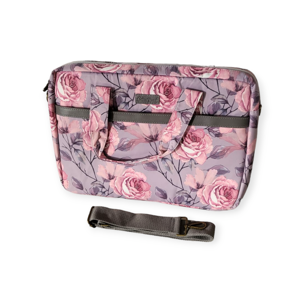 Cotton Road 15.6" Floral &amp; Butterfly Laptop Bag &amp; Laptop Sleeve Bag 2bPiece Set