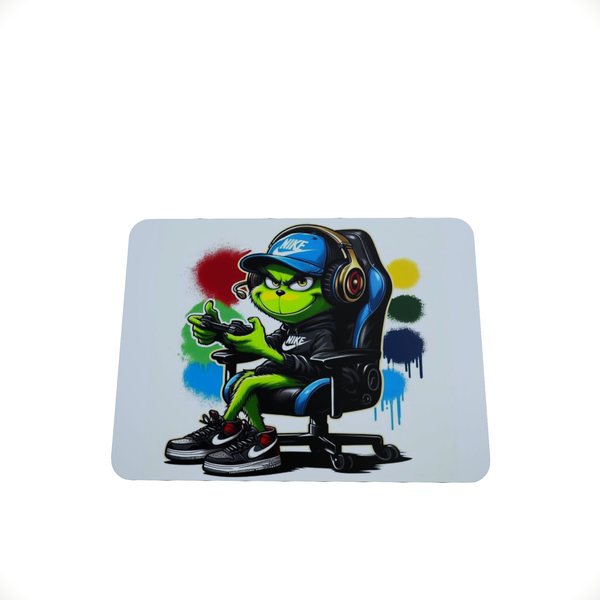 Grinch Gamer Headphones _ Mouse Pad
