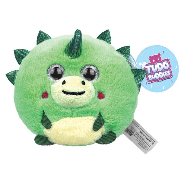 Tudo Buddies Rex 10cm Plush Toy - Soft Animal for Boys &amp; Girls