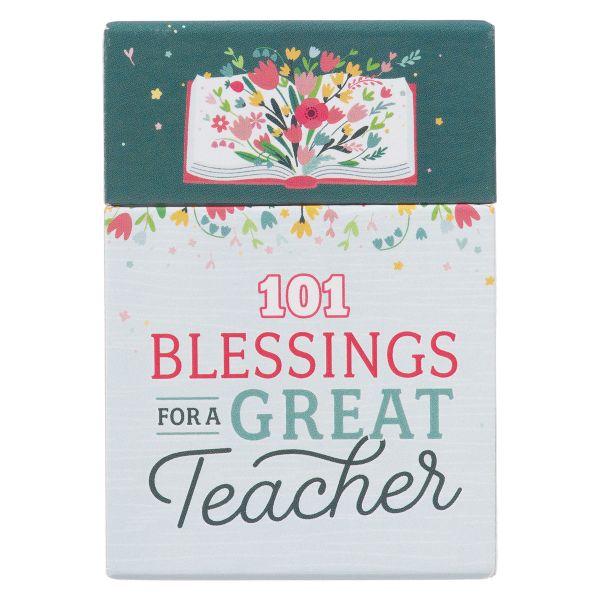 Boxed Cards - 101 Blessings For A Great Teacher
