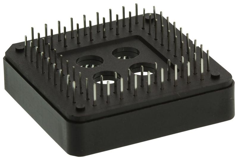 Multicomp (MC-68PLCC) IC &amp; Component Socket, 68 Contacts, PLCC Socket