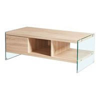 Modern Coffee Table-Light Brown