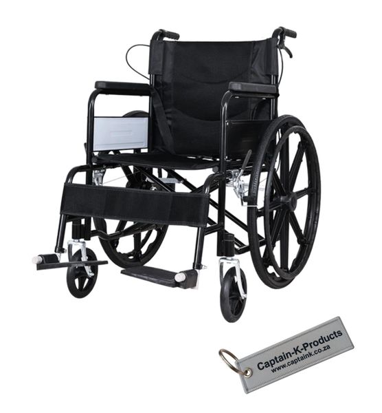 Captain - K Wheelchair Lightweight Manual, Travel Folding Chair &amp; Keyring