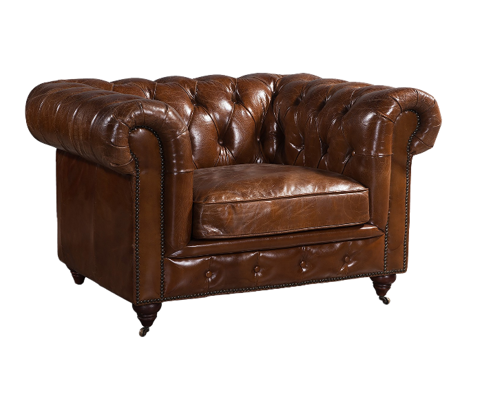 Chesterfield Arm Chair Full Grain Leather Shop Today. Get it