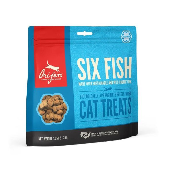 Orijen Six Fish Freeze-Dried Cat Treats - 35g