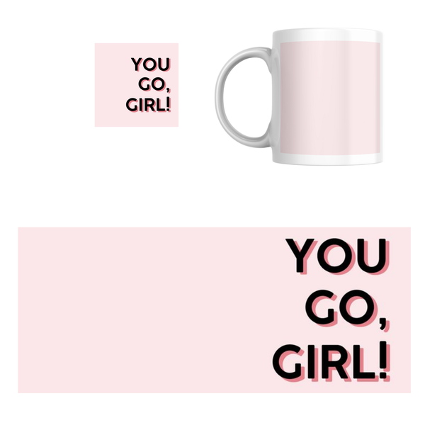 You Go Girl Deskpad Set