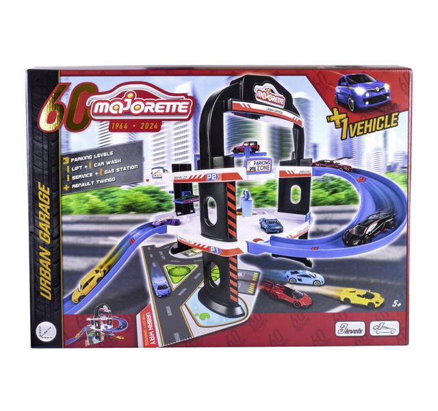 Majorette Anniversary Edition Urban Garage + 1 Car