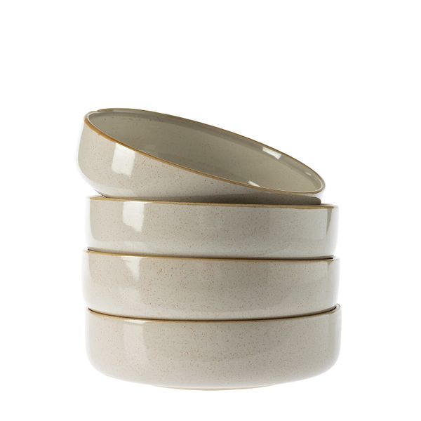 George &amp; Mason - Aspen Soup Bowl 18.7x7cm 4pk - Cream