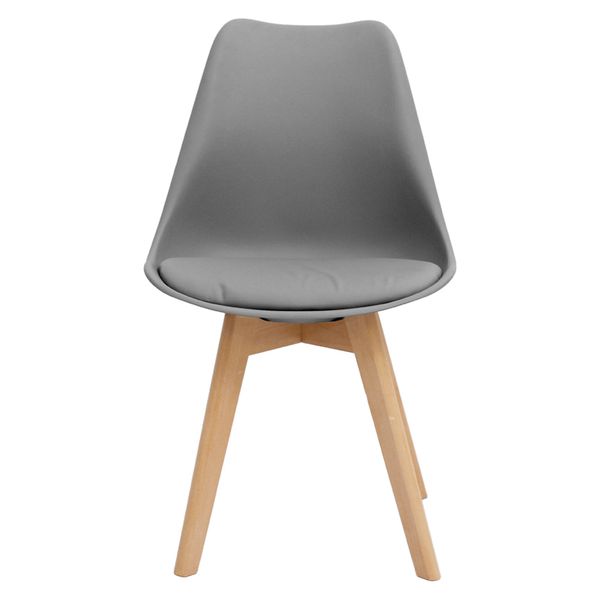 GOF Furniture - Luna Plastic Chair, Grey