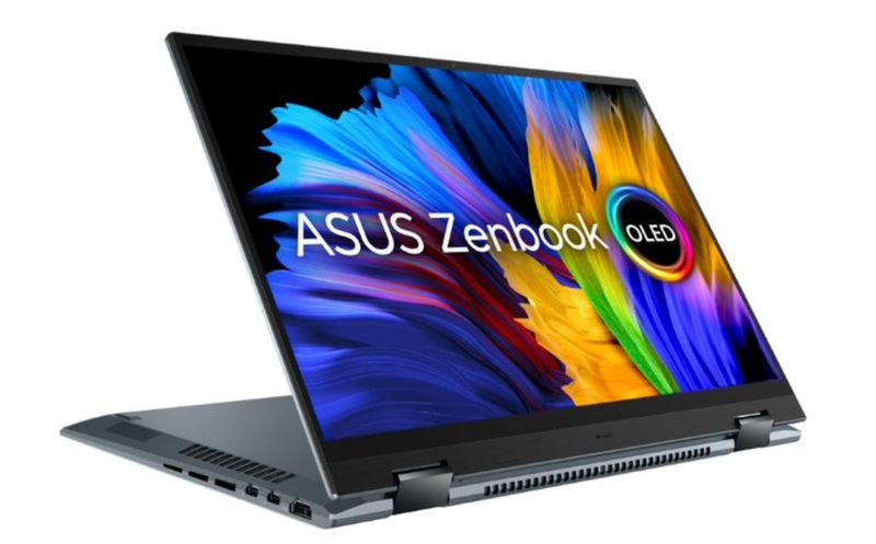 ASUS ZenBook 14 Flip i7 16GB 512GB SSD 14" OLED Touchscreen Notebook Grey