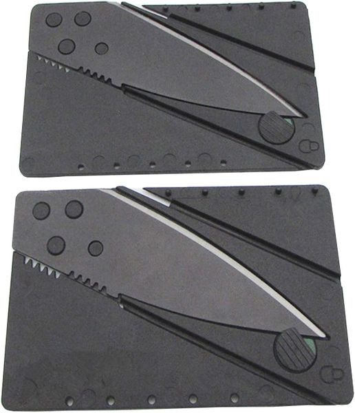 Credit Card Folding Wallet Safety Knife - Set of 2