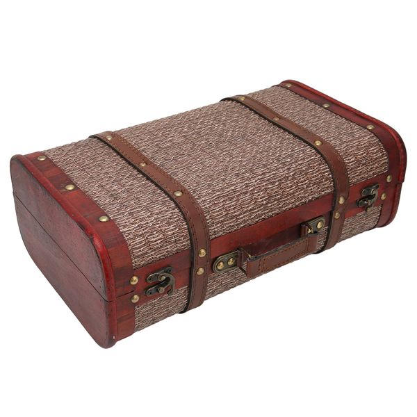 Exquisite Vintage Wooden Jewelry Box for Necklace &amp; Bracelet Décor