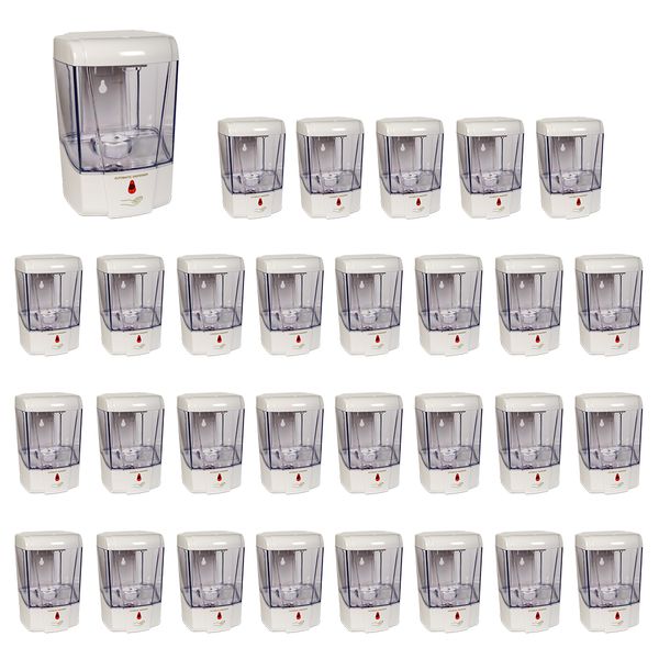Box of 30 Touchless Automatic Sanitizer/Soap Dispensers