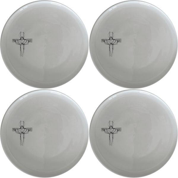 Crucifixion Jesus Side Plate Set of 4 - Range 1