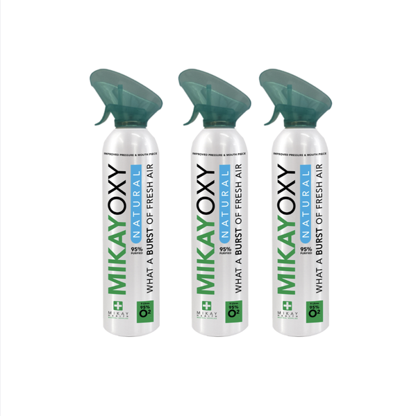 MikayOxy 95% Oxygen 9L x 3