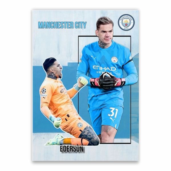Ederson Manchester City Poster - A1