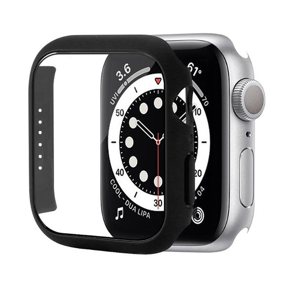 TUFF-LUV Apple watch Series 7 PC &amp; Glass Screen Protection 45mm