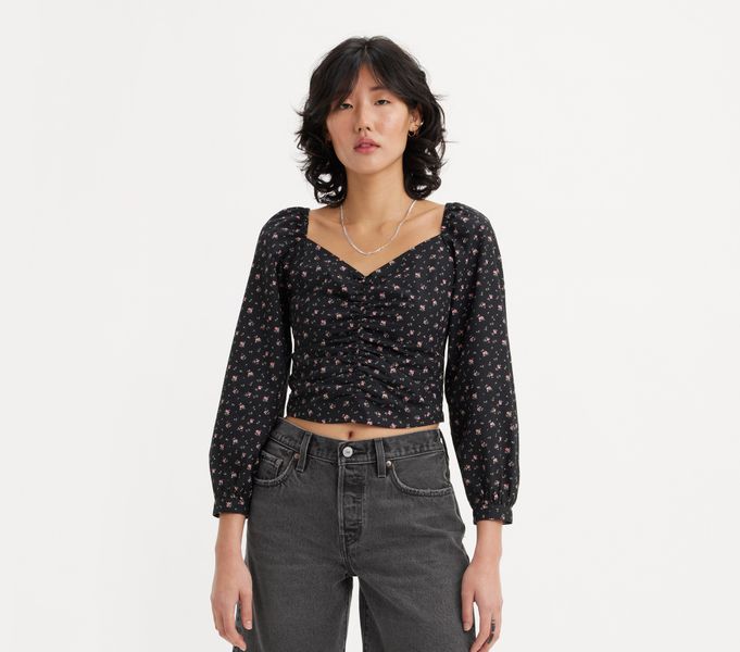 Levi's® Livie Blouse Smaller Isabel Geranium Pink
