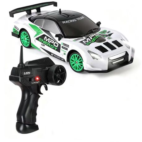 LOKIWT 1:24 Scale RC Drift Car, 4WD Remote Control Car with LED Light Image