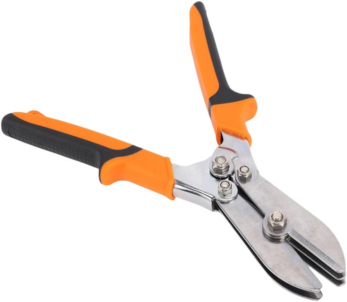 Heavy Duty Sheet Metal Crimper - 5 Blade Pipe Crimping Tool for HVAC