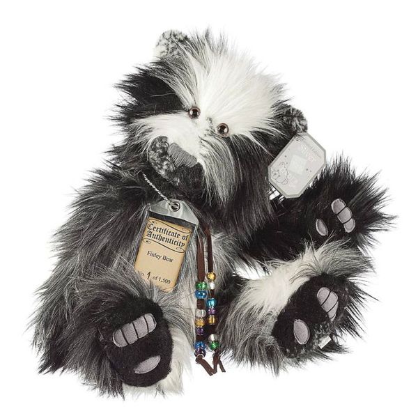 SUKI Limited Edition Collectible Silver Tag Bear Finley 17068