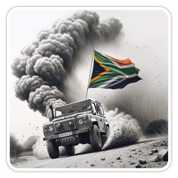 Land Rover Stickers - Set of 3