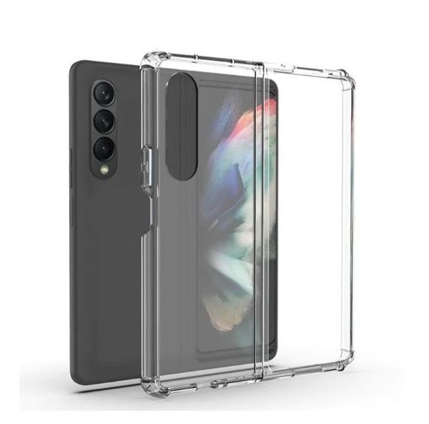Shock-resistant Transparent TPU Case For Samsung Galaxy Z Fold 4