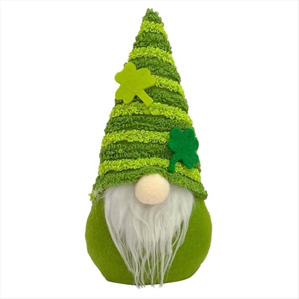 Saint Patrick's Day Leprechaun Plush Decor Irish Stuffed Gnome Doll-A