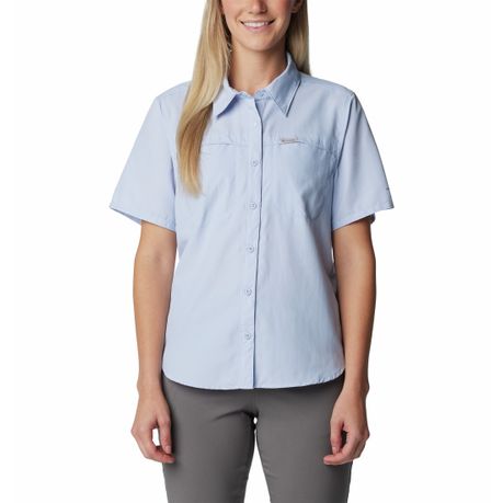 Columbia Women s Silver Ridge 3.0 Short Sleeve Shirt Whisper L Daily Sale Shop