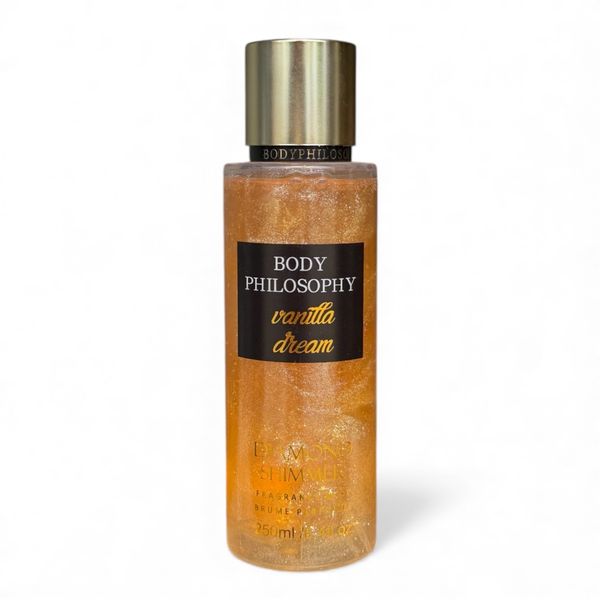 Body Philosophy Vanilla Dream Diamond Shimmer Fragrance Body Mist Spray