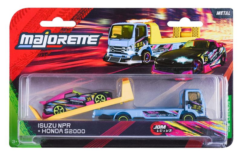 Majorette JDM Legends Tuning Transporter 3 Assorted, Blind Pack