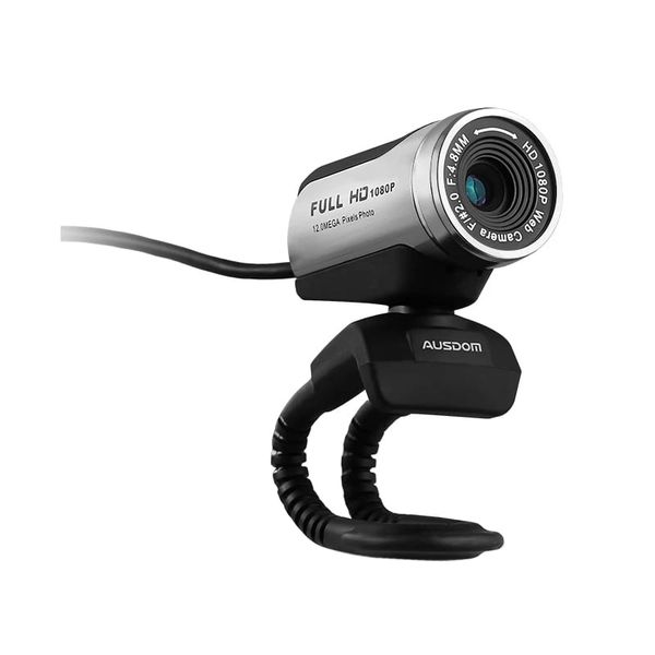 AUSDOM 1080P Streaming Wide View PC Web Camera 615