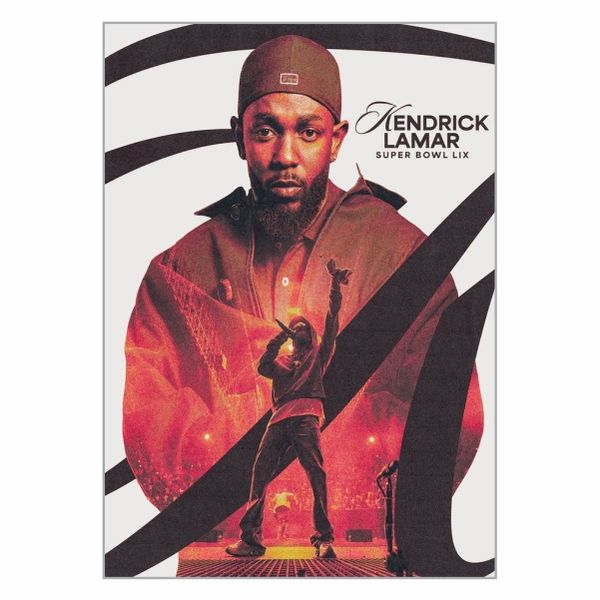 Kendrick Lamar Super Bowl Poster - A1