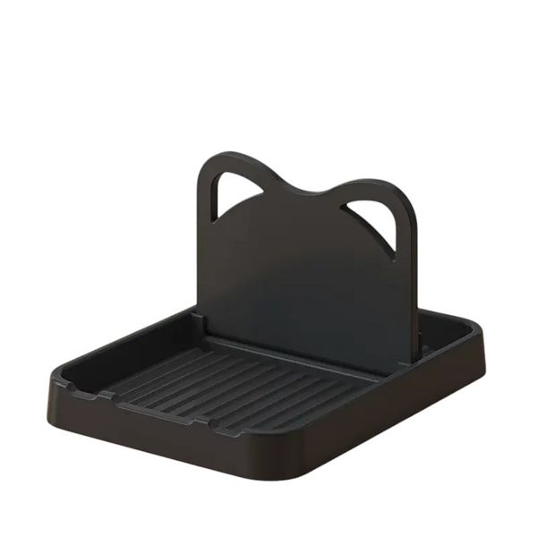 Multi-Function Kitchen Lid and Spoon Rest Holder - White