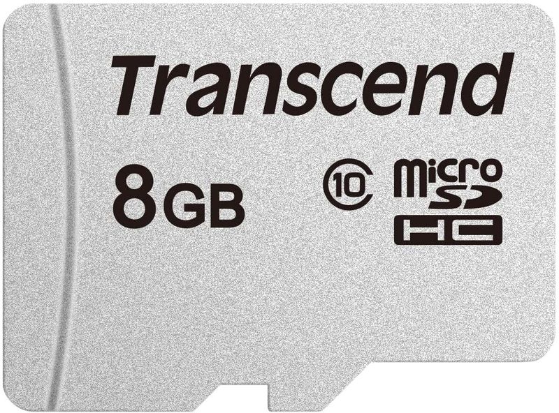 Transcend 8GB microSDHC Micro SD Card C10 Without No Adaptor