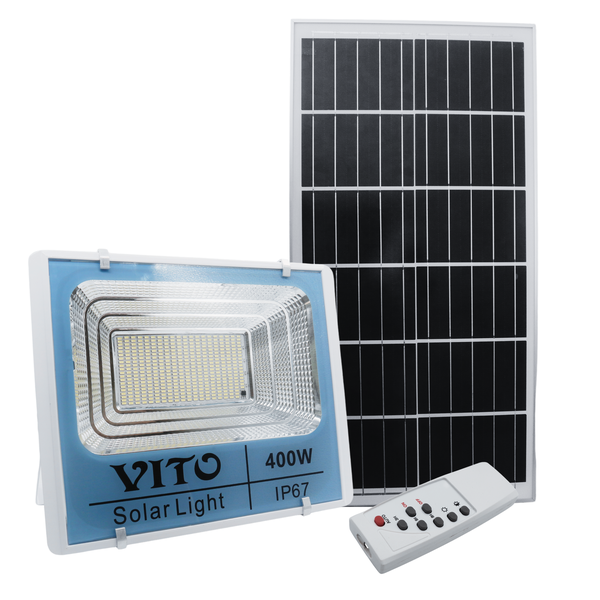 Vito 400w Solar FloodLight with Remote Control