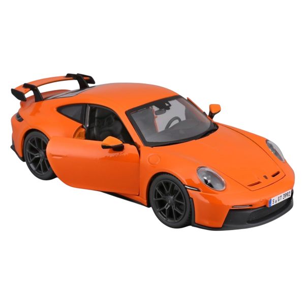 Burago Porsche 911 GT3 Diecast 1:24 Scale Model Car - Orange
